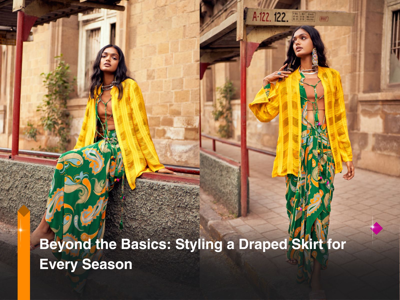 Beyond the Basics: Styling a Draped Skirt for Every Season