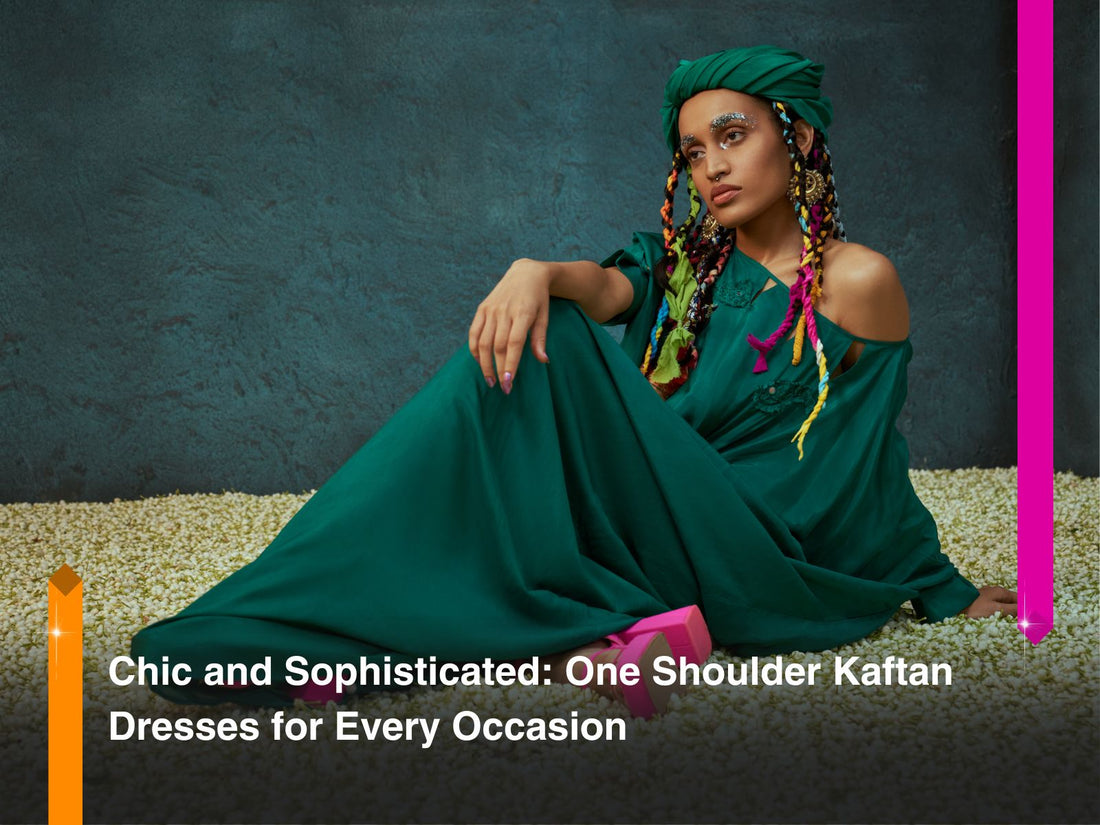 Elevate Your Style Game: Embrace Chic and Sophisticated One Shoulder Kaftan Dresses for Every Occasion