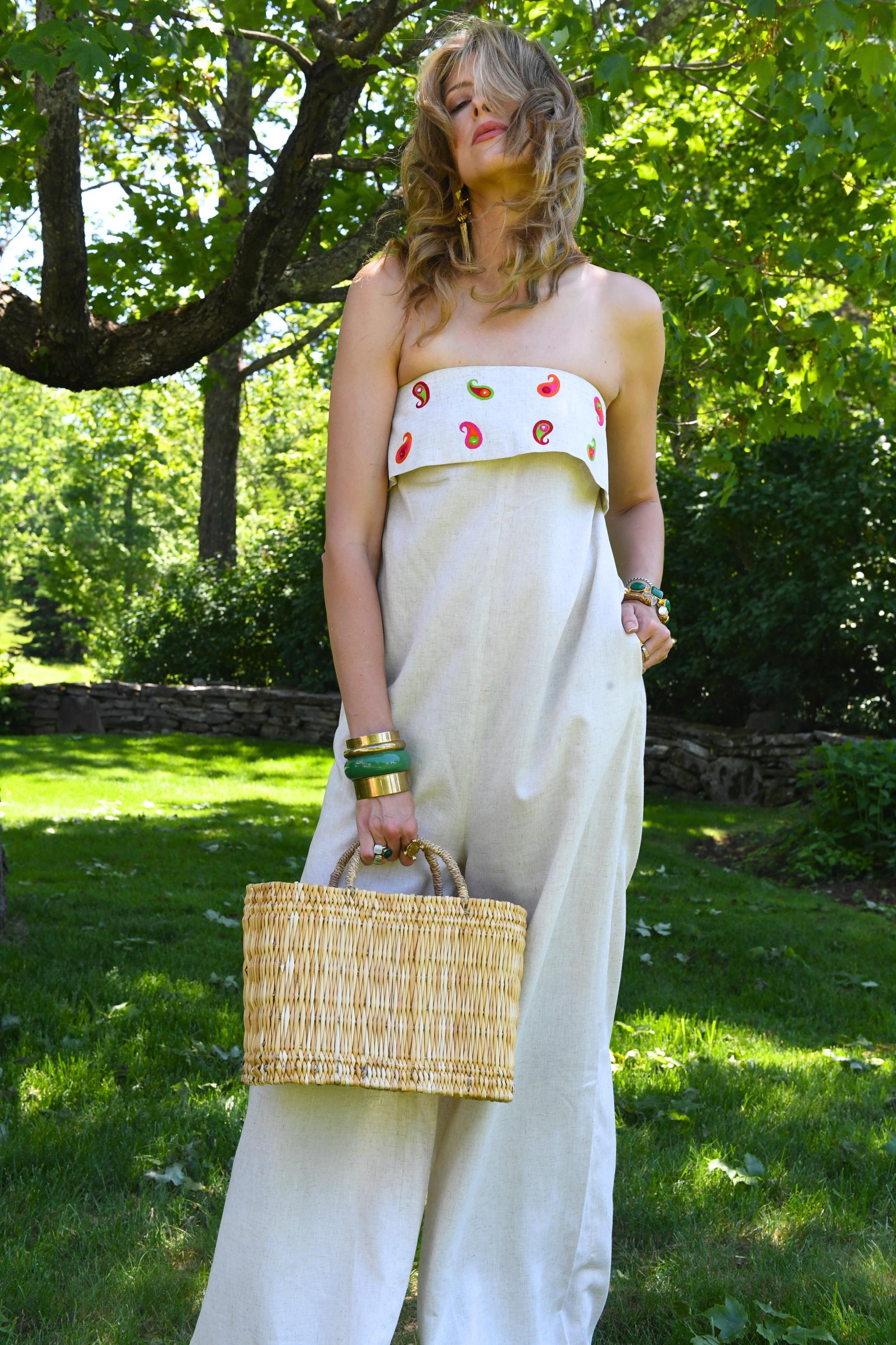 Paisley Pretty Off-White Jumpsuit