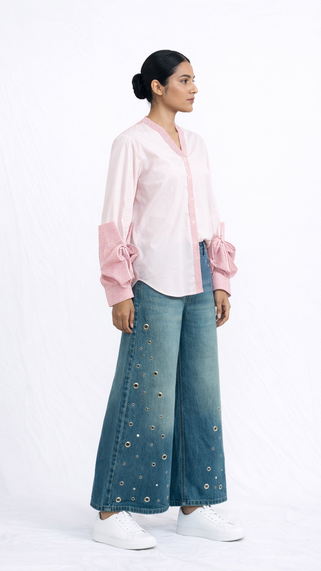 Close to Heart Pink Stripe Shirt