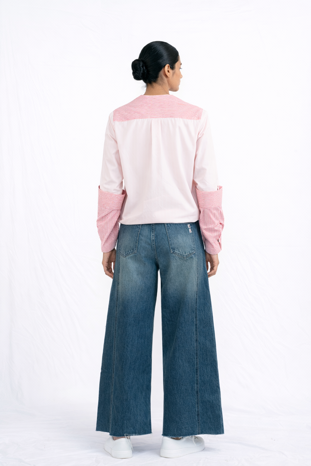 Close to Heart Pink Stripe Shirt