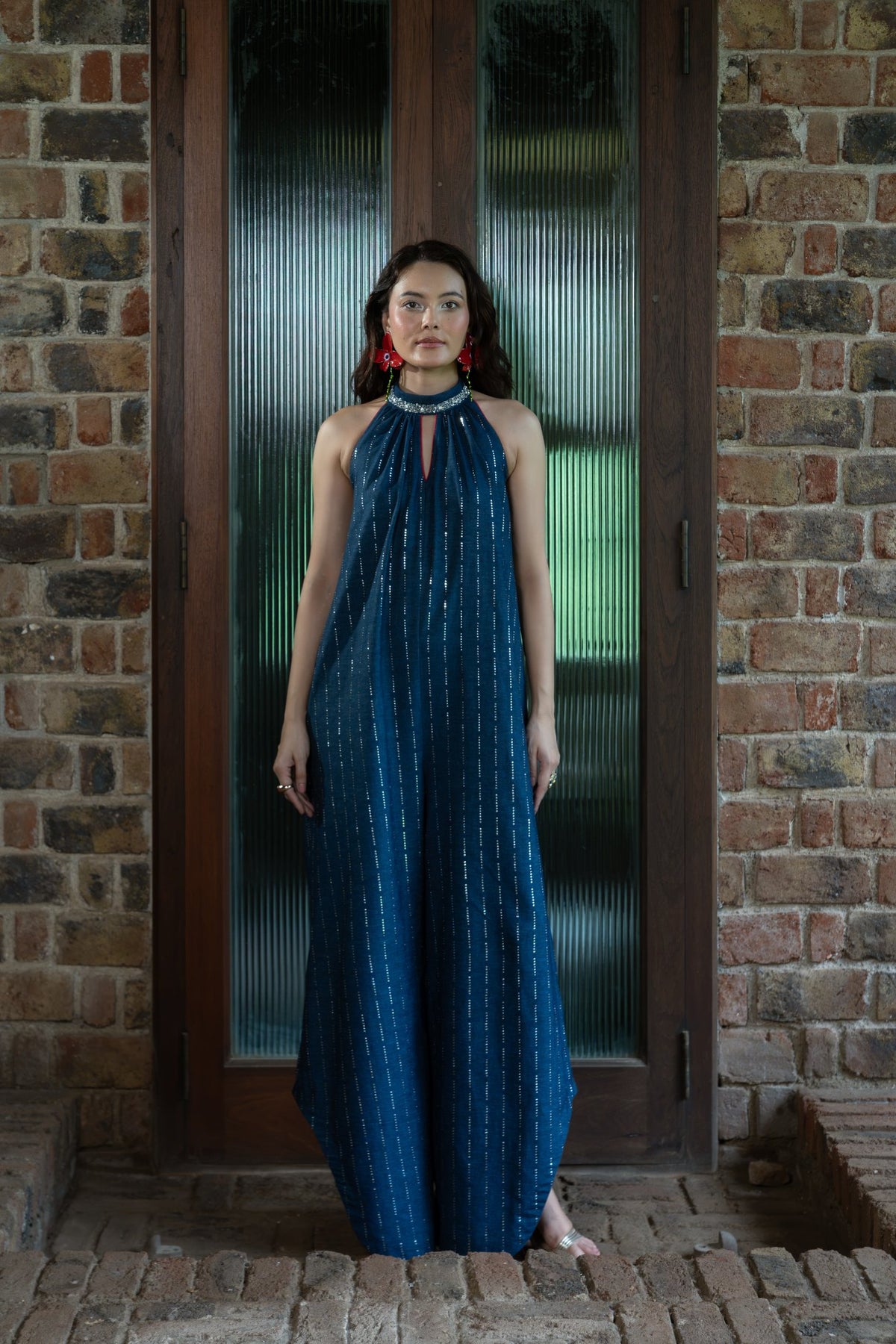INDIGO STARDUST JUMPSUIT