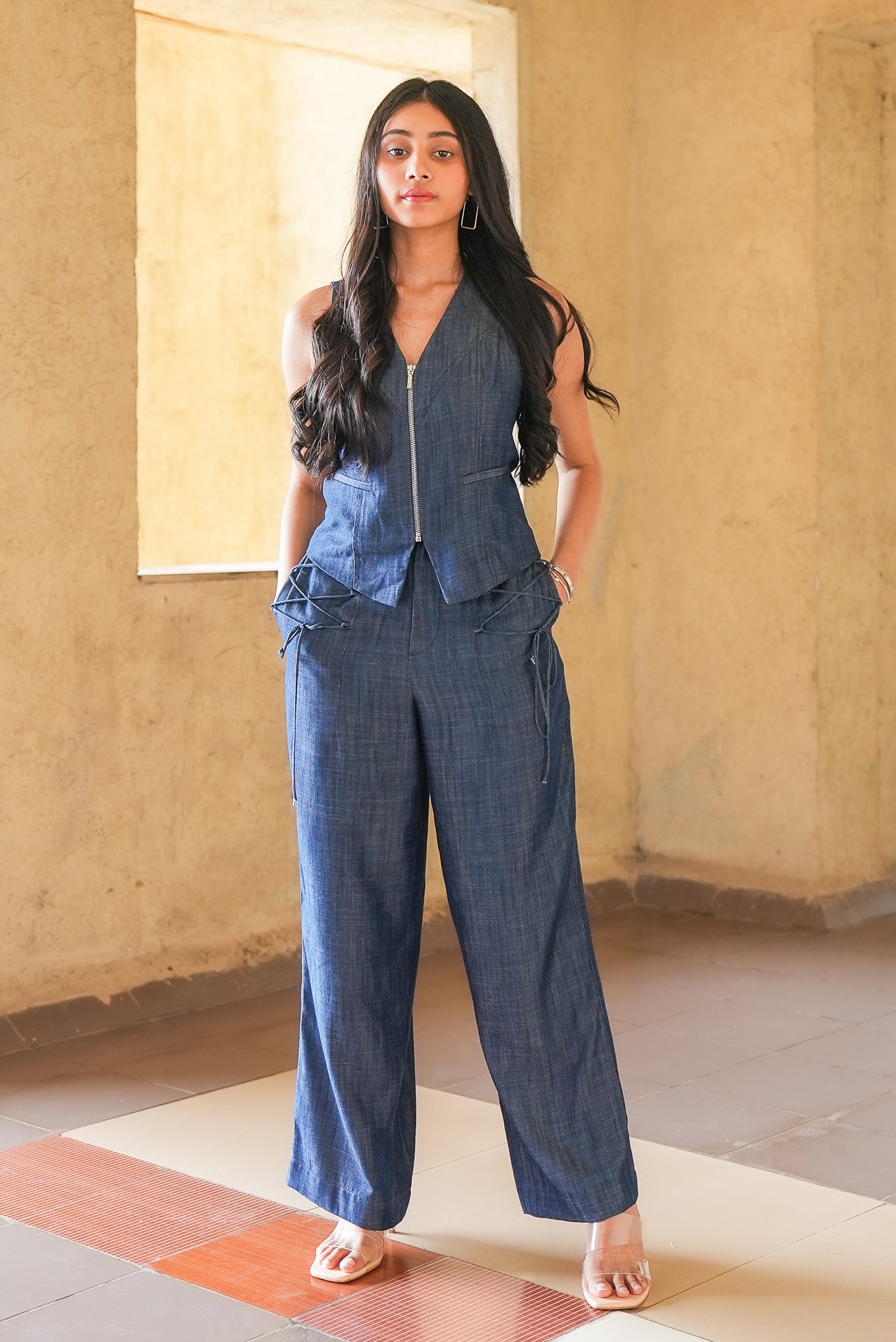 TENCEL DRAWSTRING PANTS