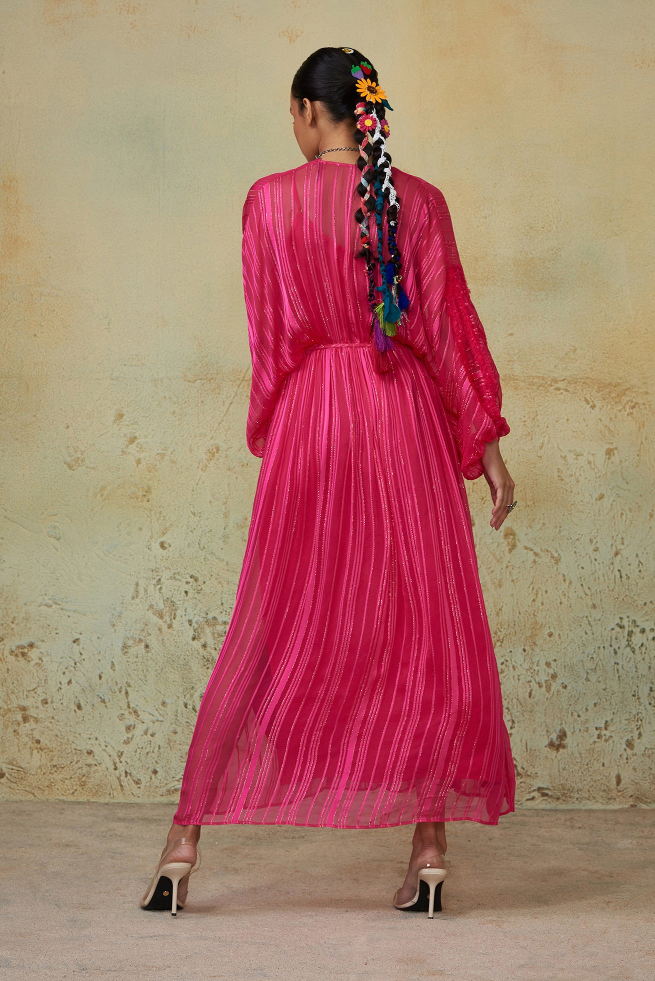 Cutout Kimono Duster