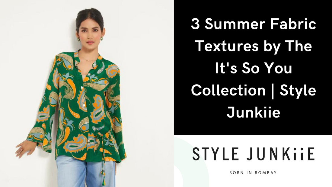 3 Summer Fabric Textures by the It's So You Collection