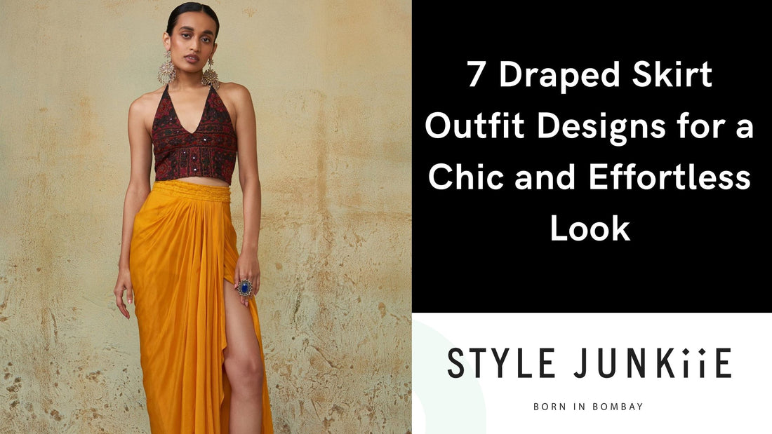 7 Draped Skirt Outfit Designs for a Chic and Effortless Look