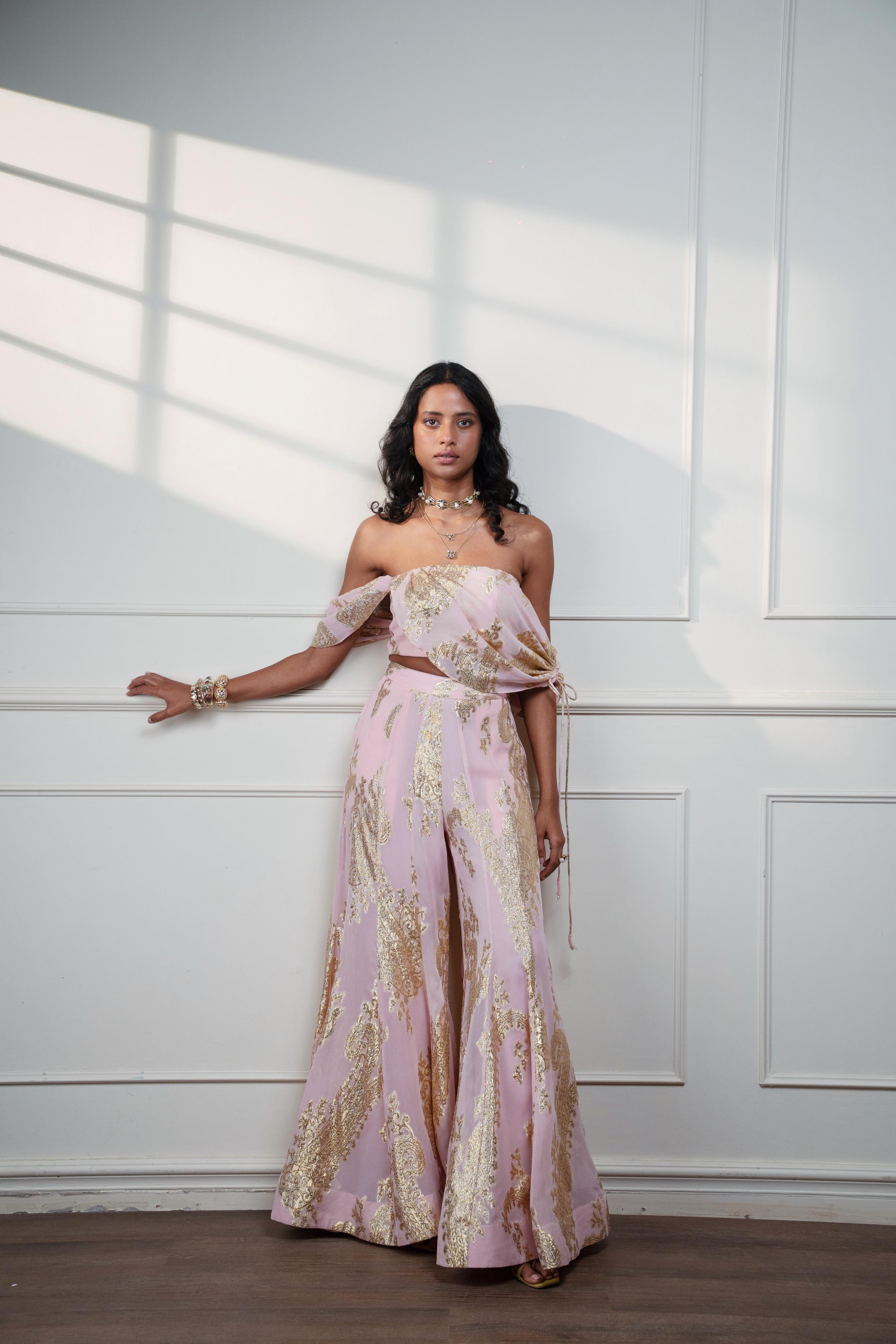 Petal Paisley Sharara at Style Junkiie