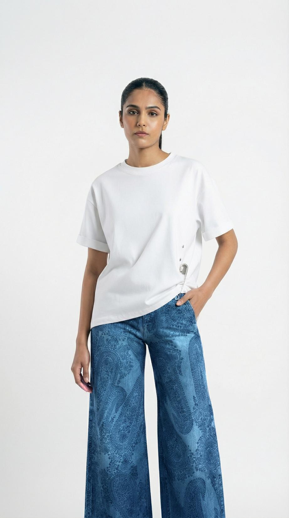 White True to You Tee