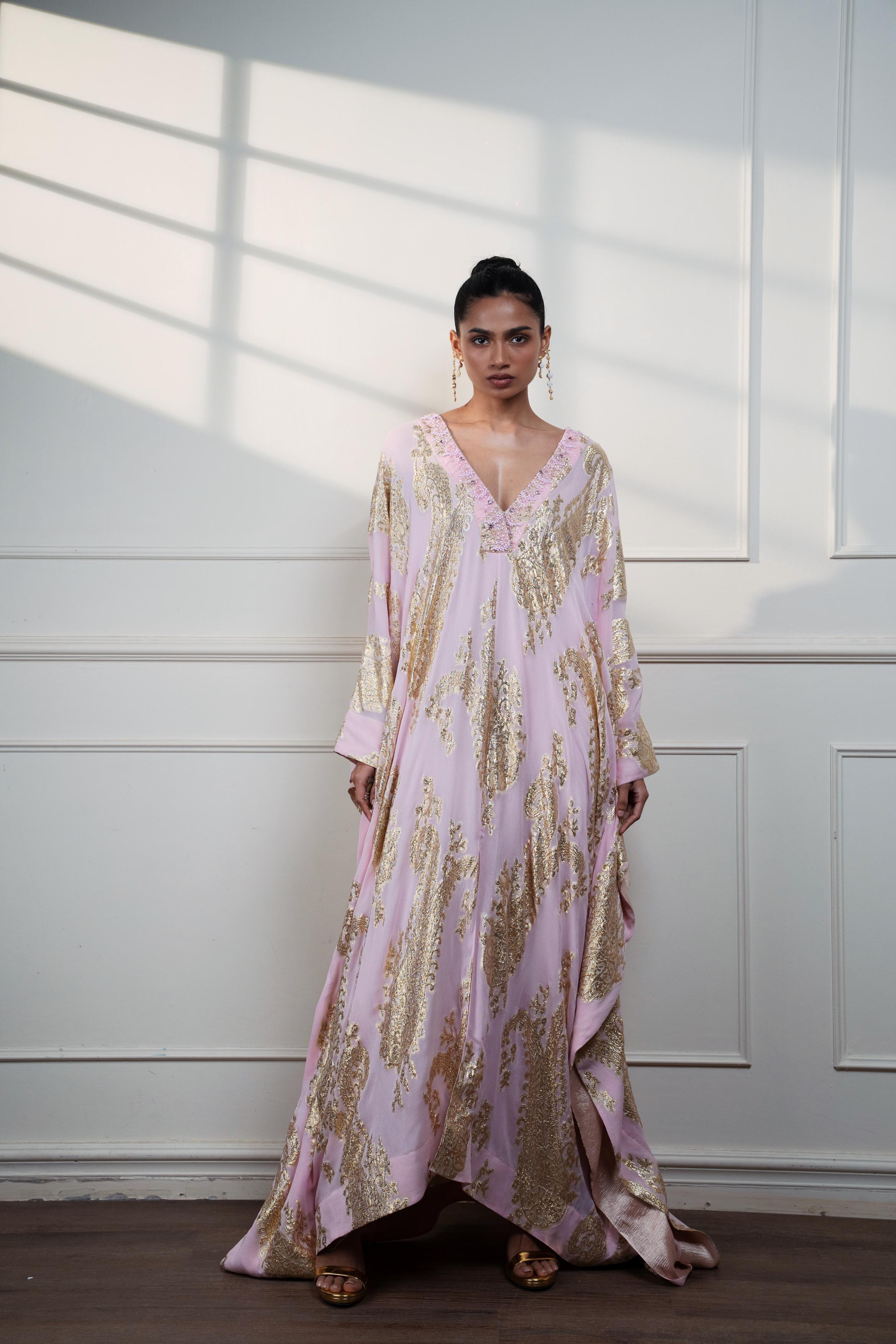 Petal Paisley Kaftan at Style Junkiie