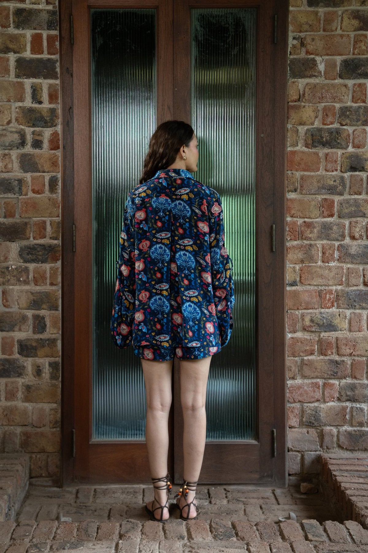 MIDNIGHT GARDEN RELAXED SHIRT