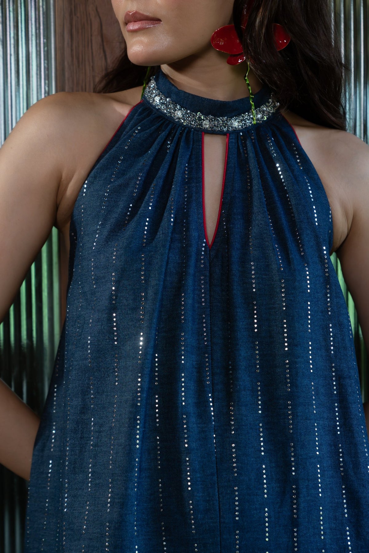 INDIGO STARDUST JUMPSUIT
