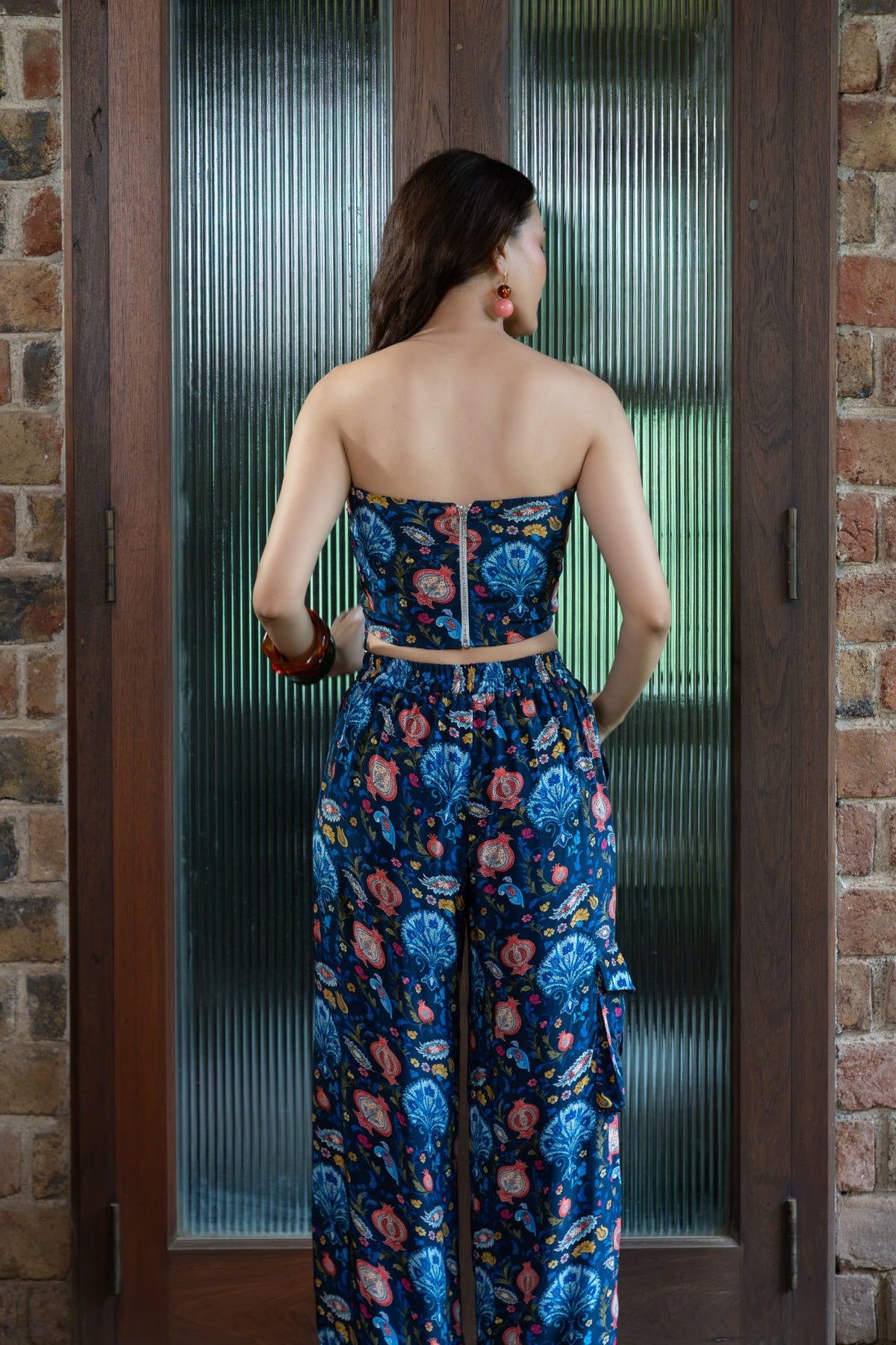 MIDNIGHT GARDEN SCULPT CORSET
