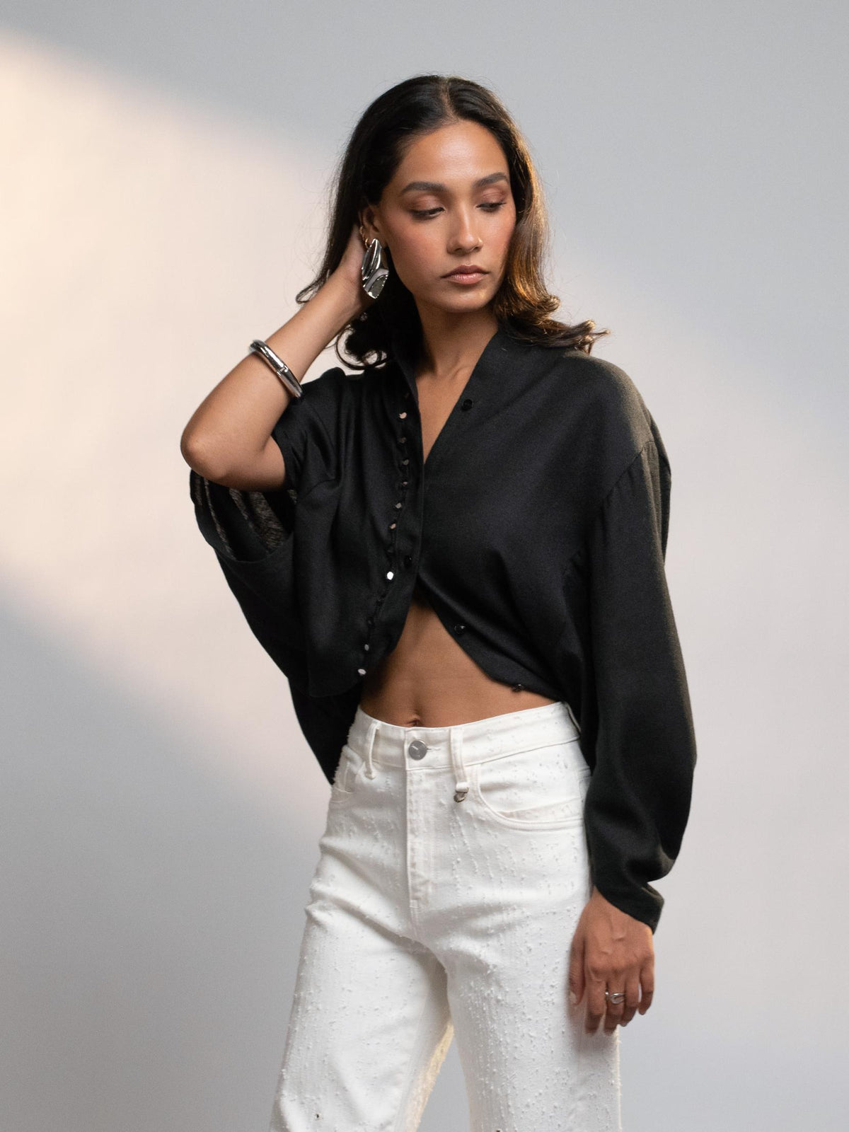 Summer Ivory Scatter Mirror Jeans